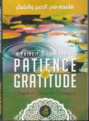 A PRINCIPLE CONCERNING PATIENCE AND GRATITUDE