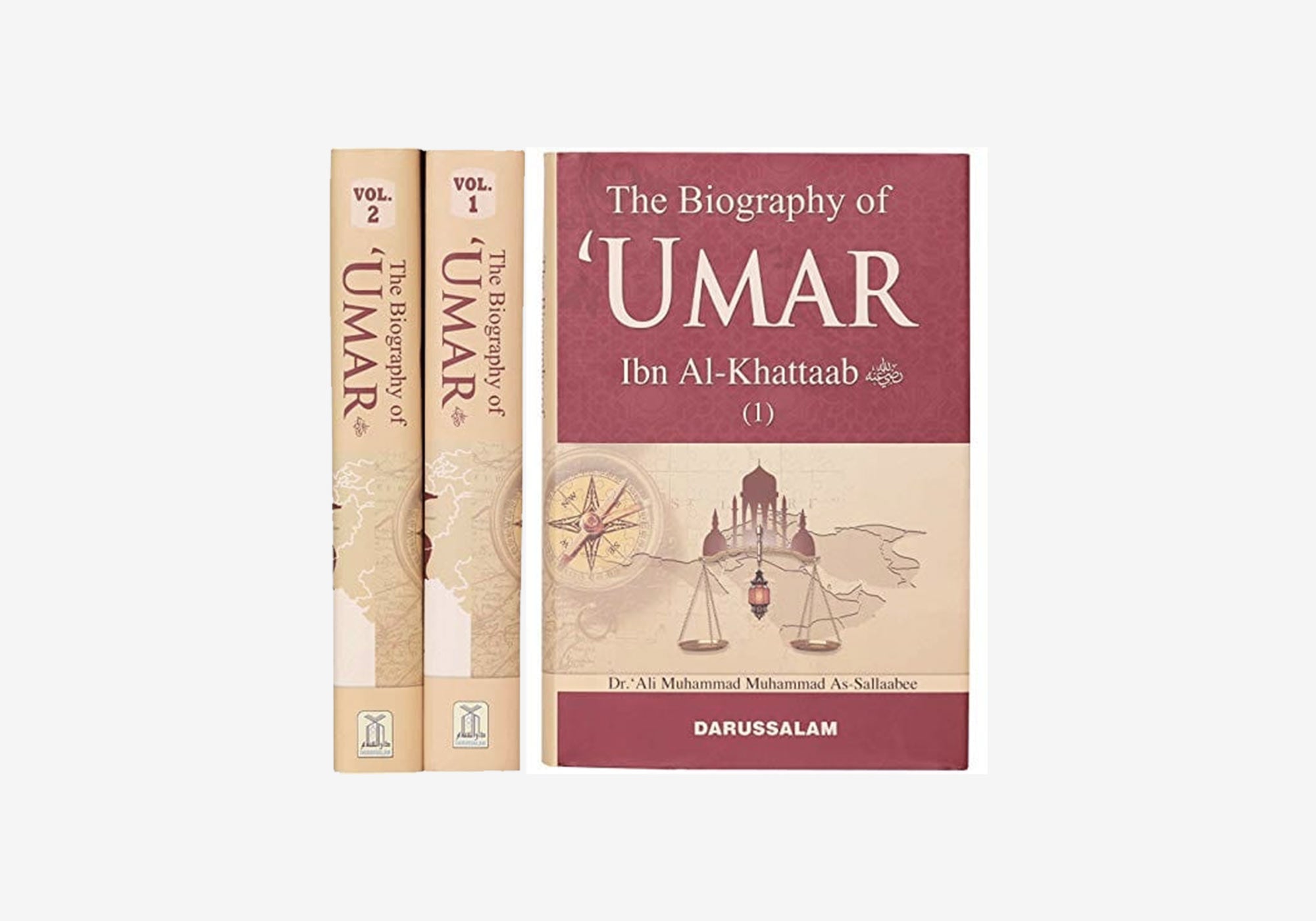 BIOGRAPHY OF UMAR IBN KHATTAB RA 2 VOLUMES Darussalam Publishers biography-of-umar-ibn-khattab-ra-2-volumes-darussalam-publishers