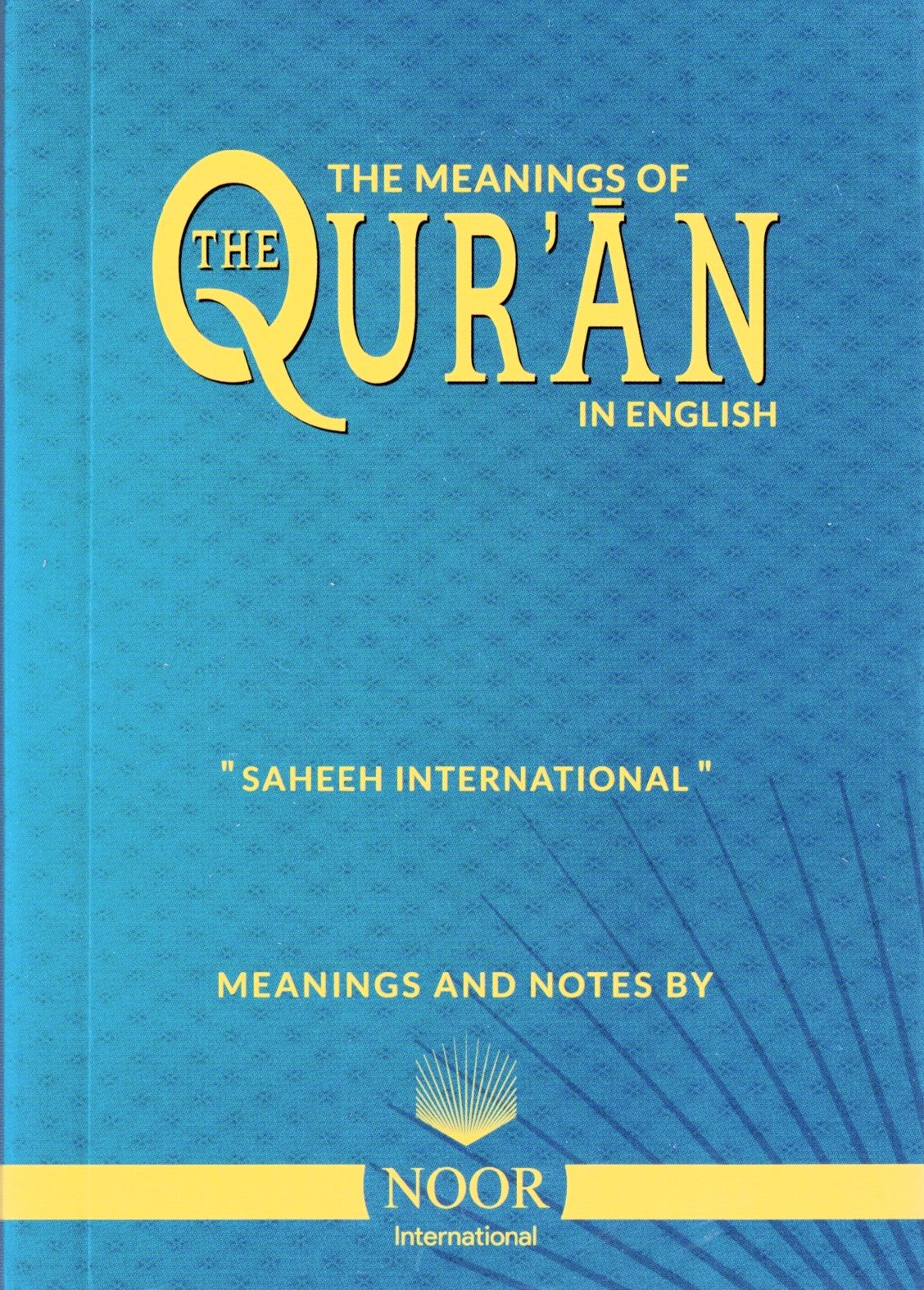 QURAN ENGLISH ONLY - POCKET SIZE (3 1/2" X 5 1/2")