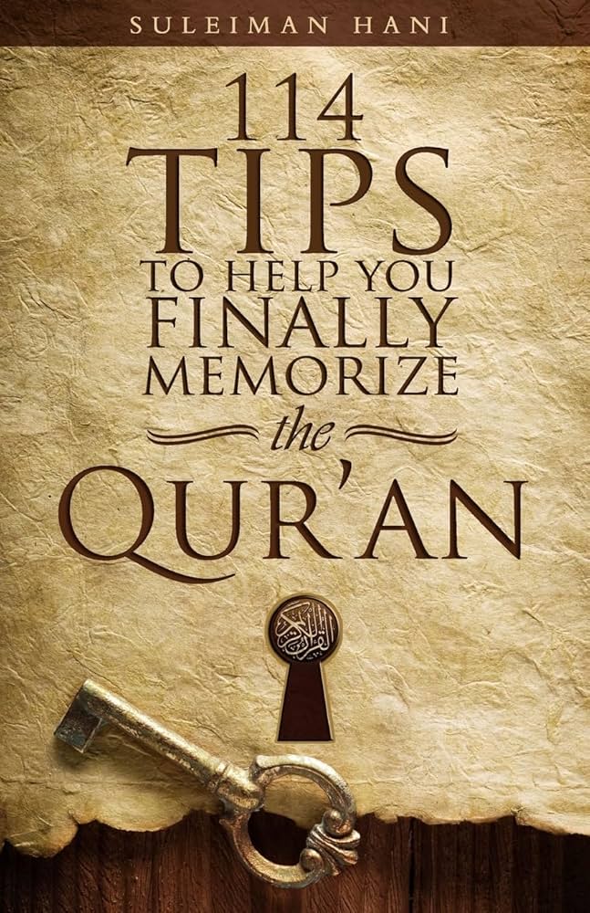 114 TIPS TO HELP YOU FINALLY MEMORIZE THE QUR'AN
BY SULEIMAN B HANI