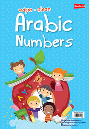 WIPE CLEAN ARABIC NUMBERS