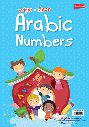 WIPE CLEAN ARABIC NUMBERS