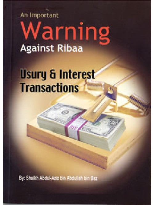 IMPORTANT WARNING AGAINST RIBAA