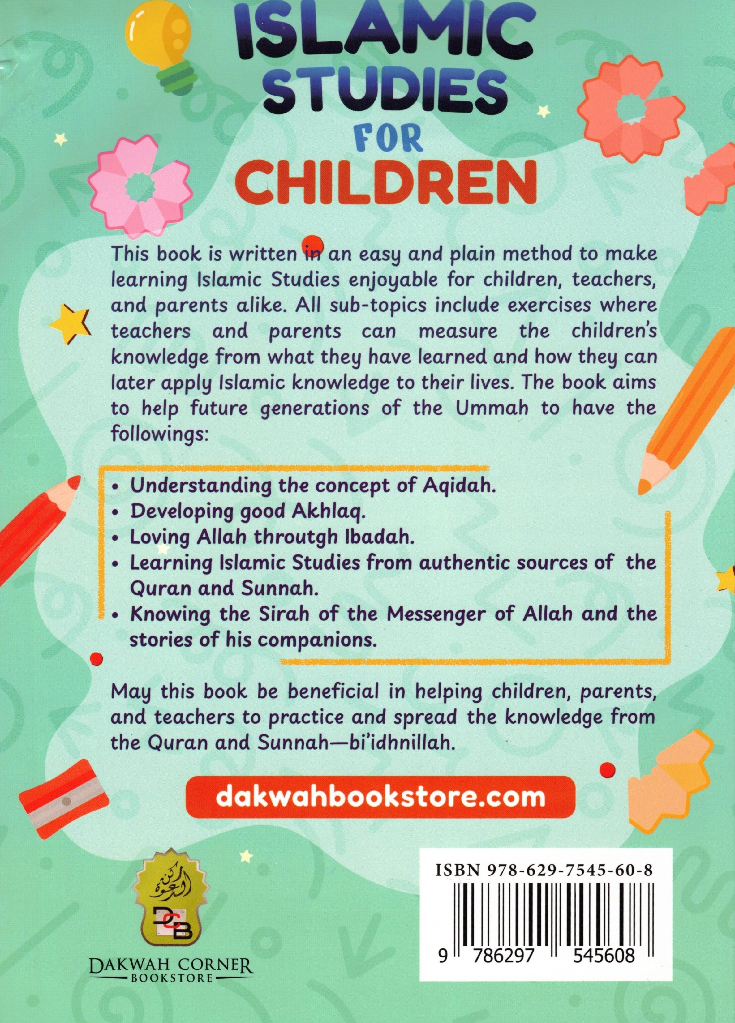 Islamic Studies For Children Revised Edition Full Color DCB