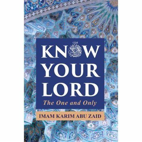 KNOW YOUR LORD