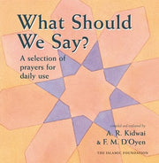 WHAT SHOULD WE SAY