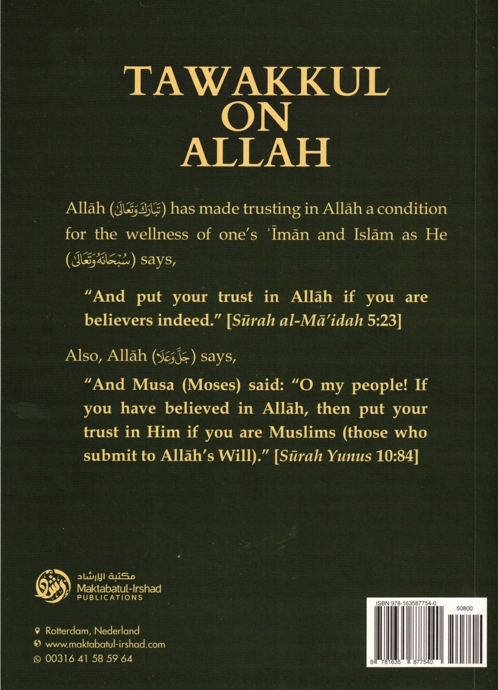 TAWAKKUL ON ALLAH