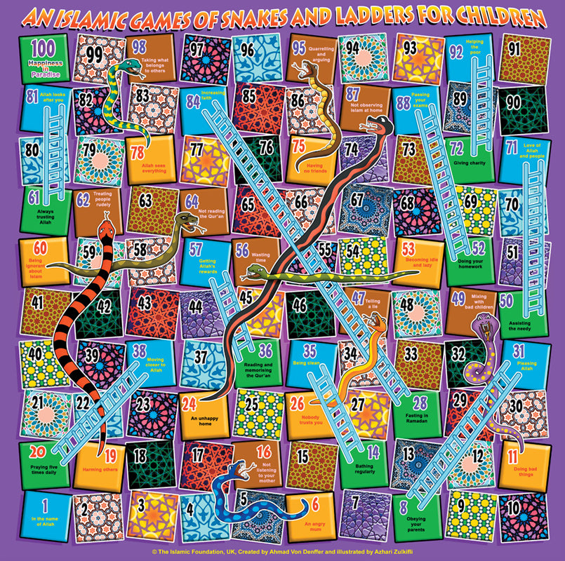 AN ISLAMIC GAME OF SNAKES AND LADDERS FOR CHILDREN (REVISED 2011)